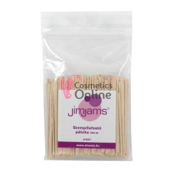 Betisoare din lemn pentru vopsit gene si sprancene 250 buc JimJams, art JI1021